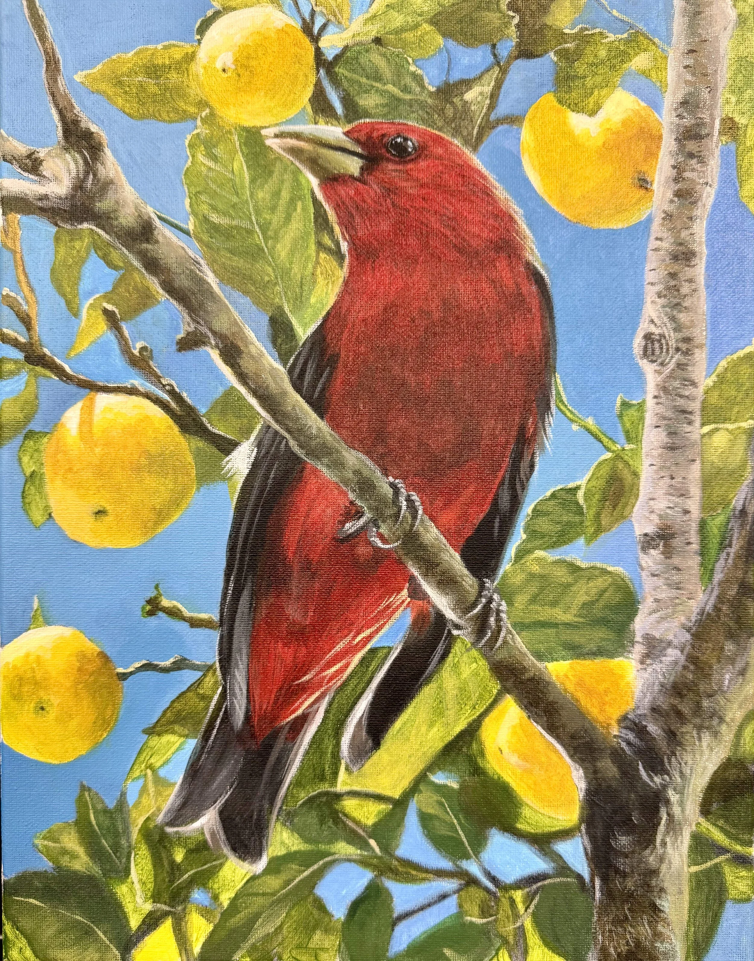 Forest Jewel - Acrylic on canvas (11x14)