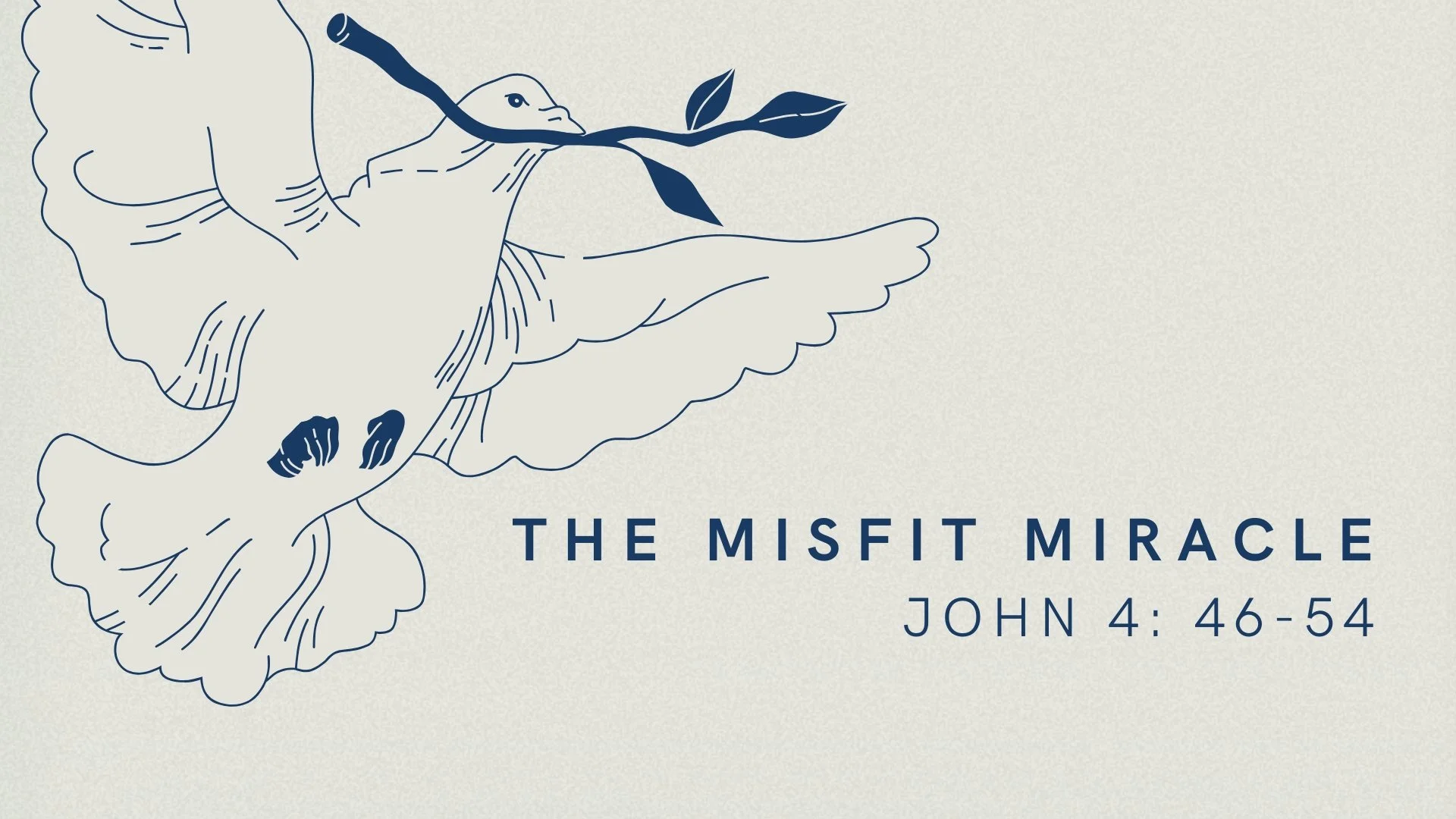 The Misfit Miracle | The Gospel of John 4:46-54 | Guest Speaker Derek Murphy