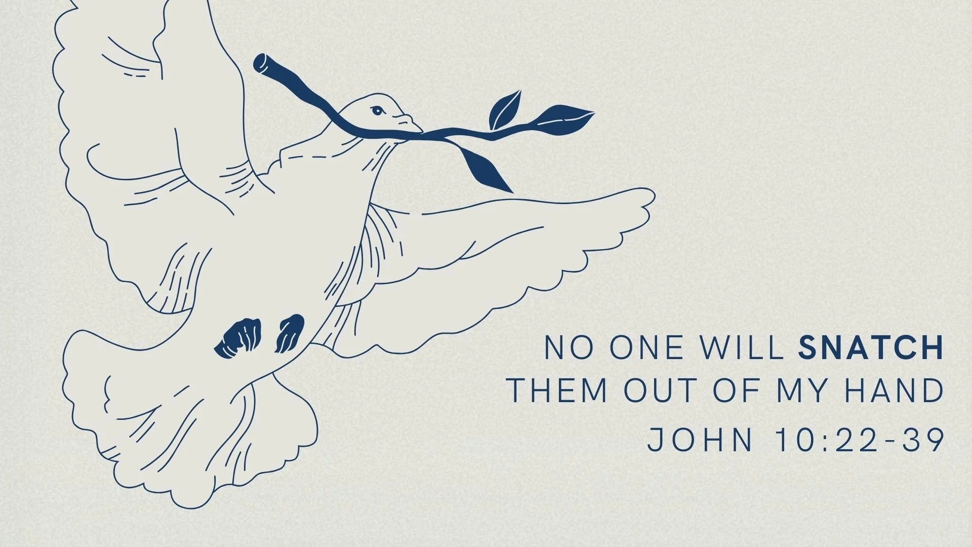 No One Will Snatch Them Out of My Hand | The Gospel of John 10: 22-39