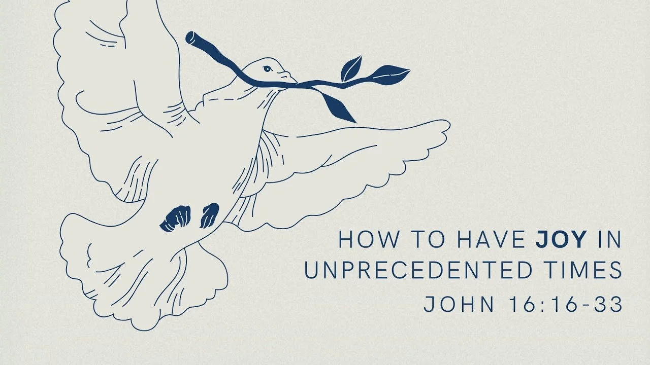 How to Have Joy in Unprecedented Times | The Gospel of John 16: 16-33