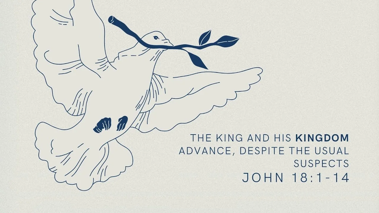 The King and His Kingdom Advance, Despite the Usual Suspects | The Gospel of John 18:1-14