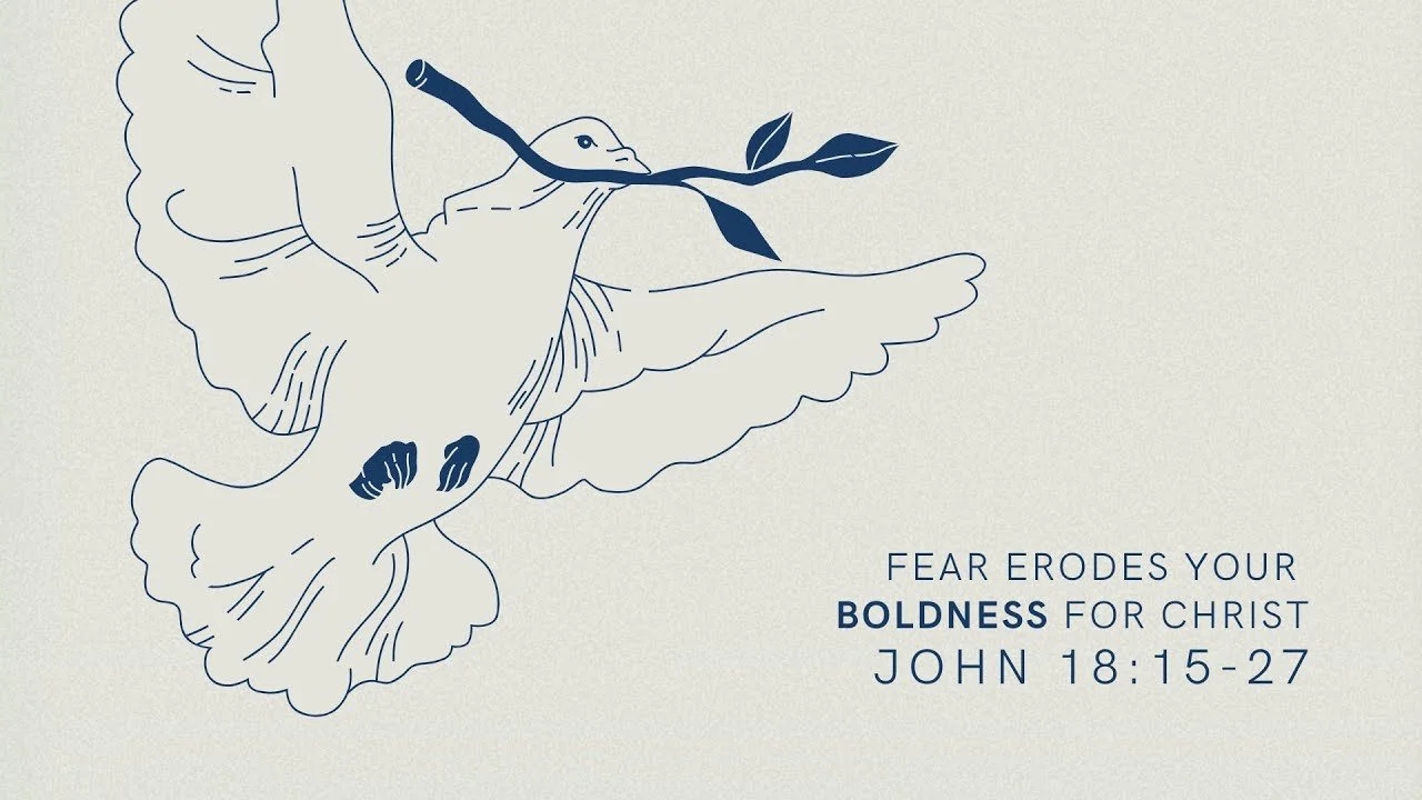 Fear Erodes Your Boldness For Christ | The Gospel of John 18:15-27