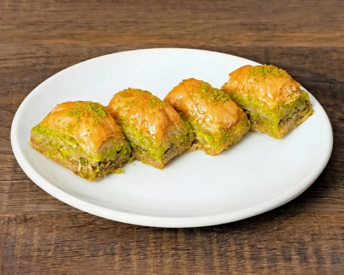 Pistachio baklava