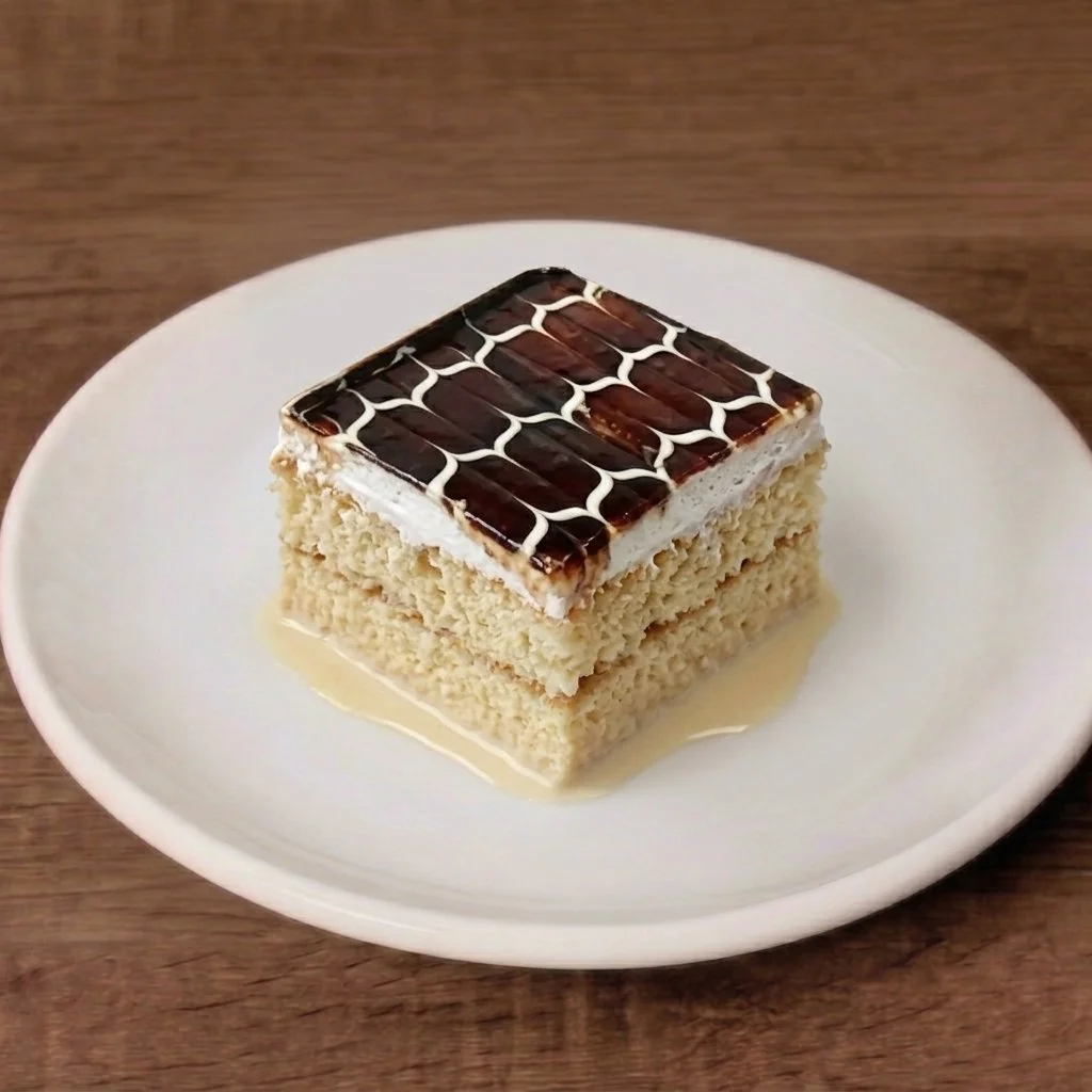 Tres Leches, layered milky dessert