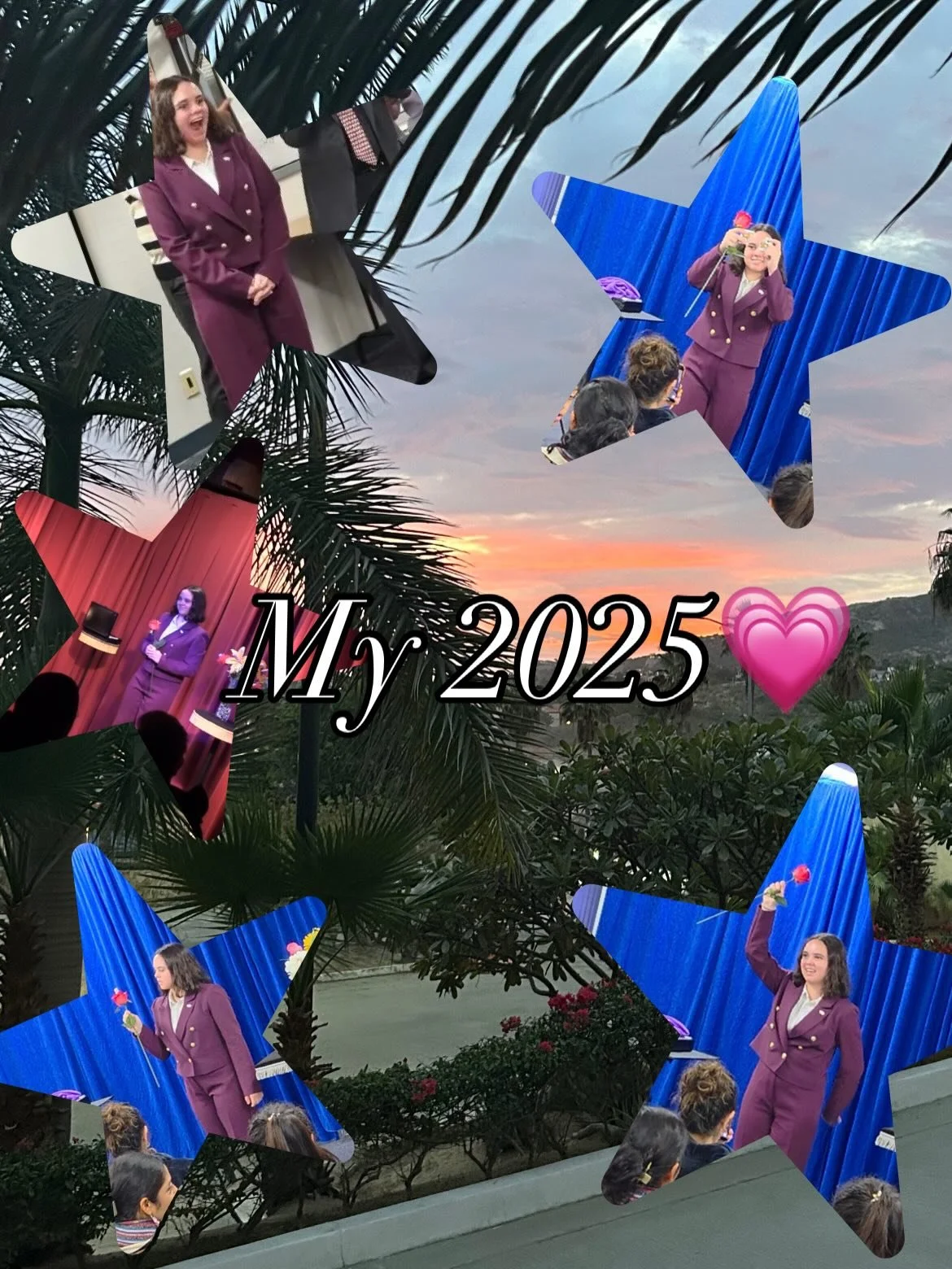 I made so many new friends and unforgettable moments from this year that I will cherish forever. I got to spend time with my sister, parents, family, friends both new and old, and many other incredible people. Truly a year full of magic! Happy new ye