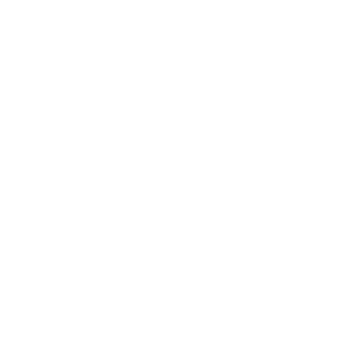 A white location pin icon on a black background.