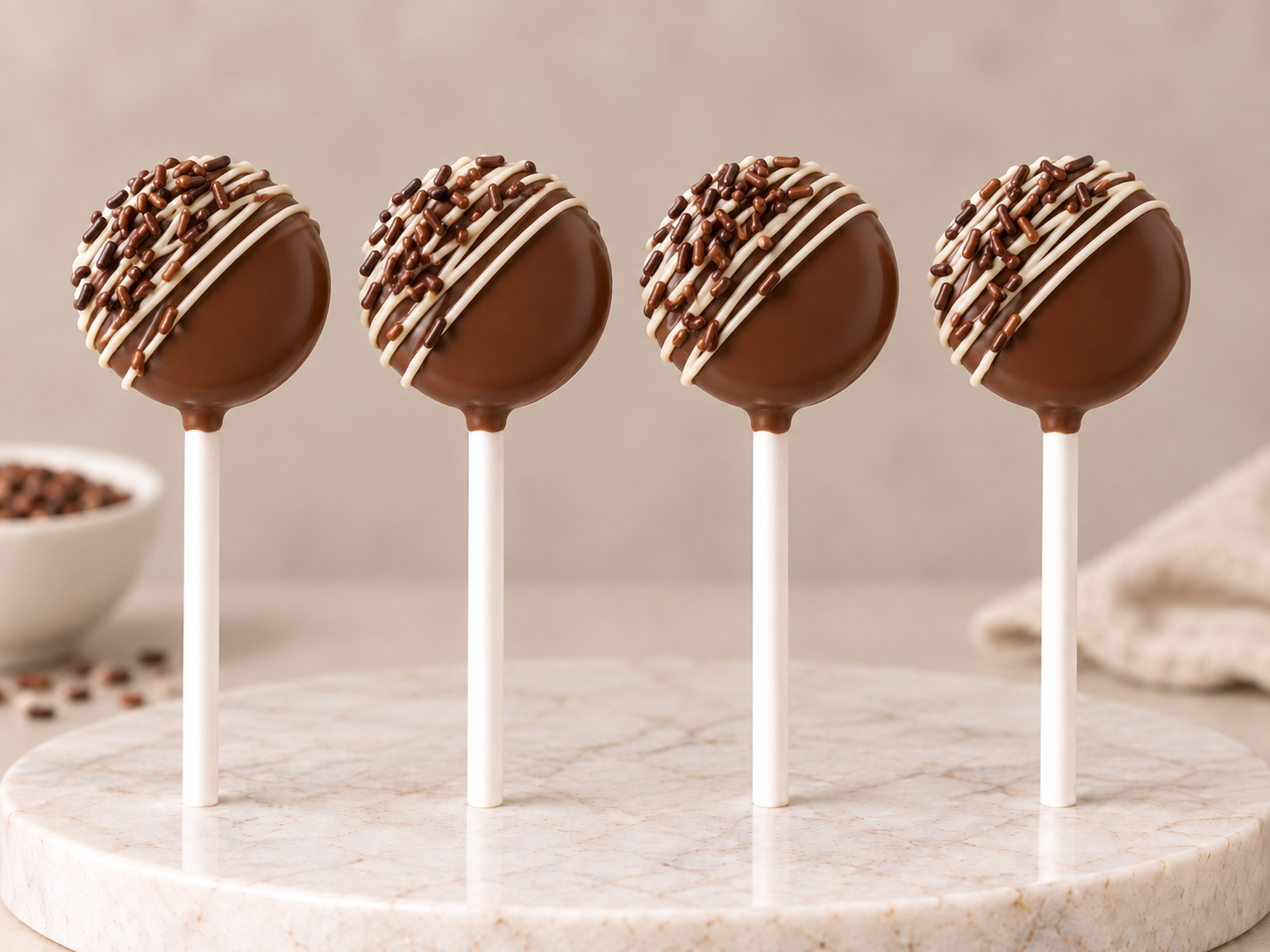 Vier schokoladige Cake Pops.png