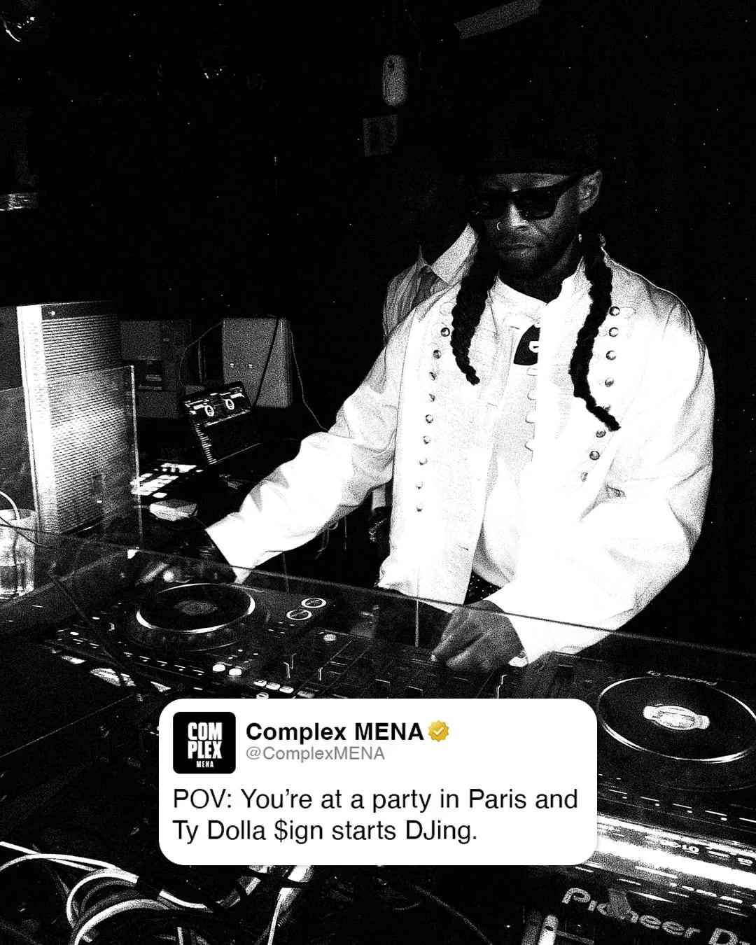 Recap of Ty Dolla $ign&rsquo;s Men&rsquo;s Paris Fashion Week SS27

Ty$ and Rich the Kid performing at Louboutin&rsquo;s Men&rsquo;s Spring / Summer 2027 Collection Party

GQ Fashion Week Party

Ty$ DJ&rsquo;ing @arkangel PFW Party

Ty$ x Loe Shimmy
