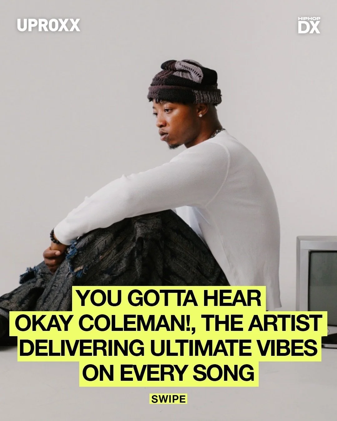 🔊 @okaycoleman x @uproxx x @hiphopdx 🔊

&ldquo;The Pasadena, CA born artist mixes chill instrumentals with introspective writing to create tracks that are easy to listen to. He just released his first full length project, &lsquo;001,&rsquo; and it&