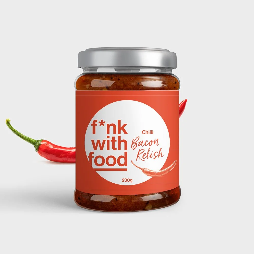 Funk with Food Chilli Bacon Relish jar 230g