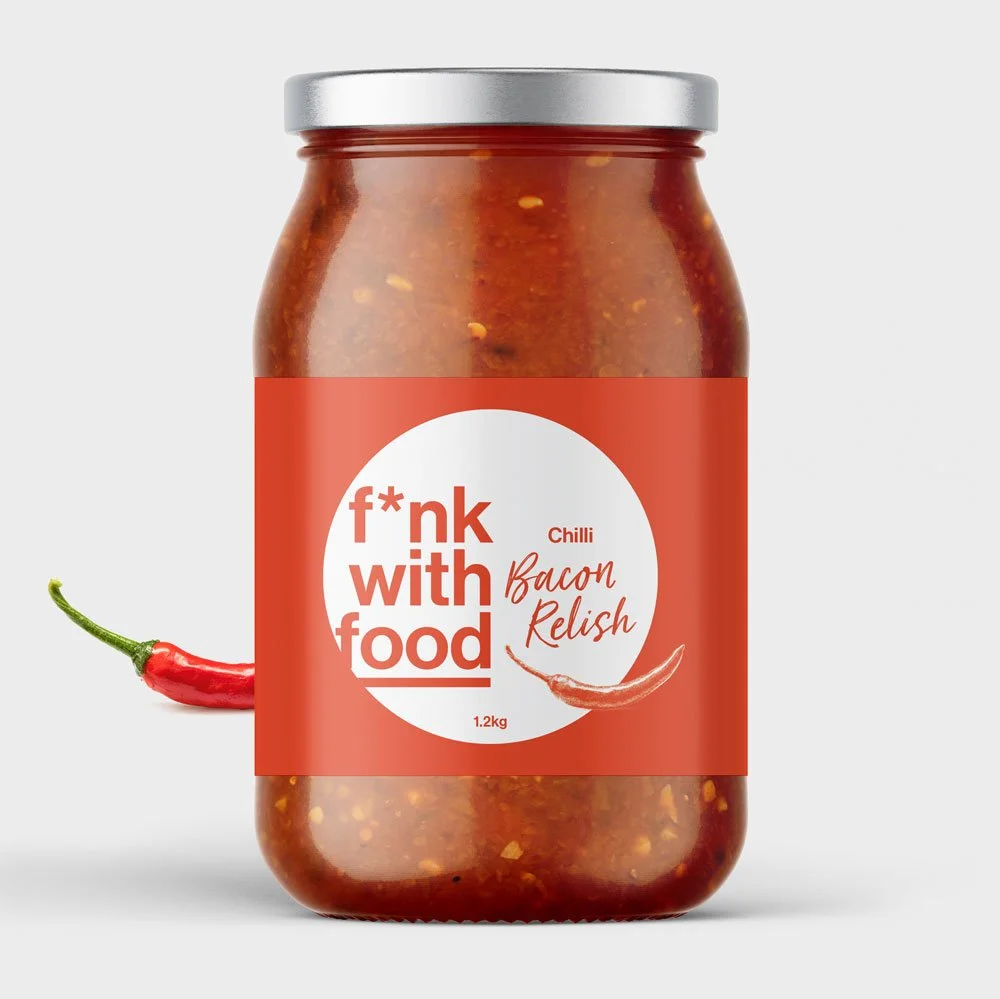 Funk with Food Chilli Bacon Relish jar 1.2kg
