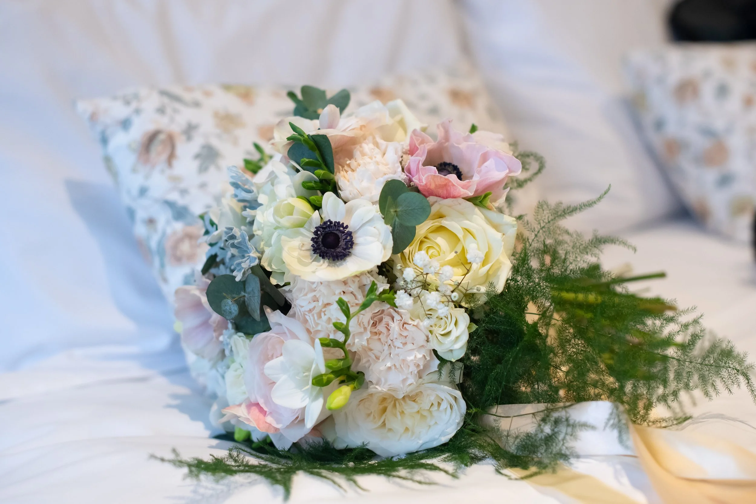 Bridal bouquet with anemone (Copy)