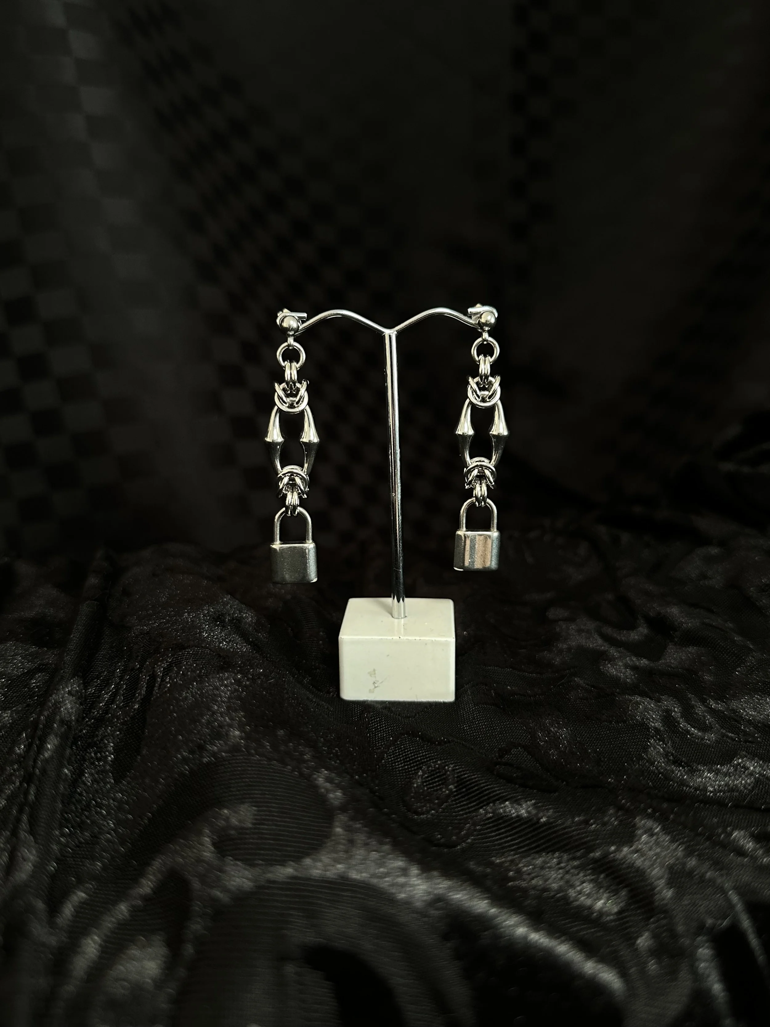 On Lock Earrings