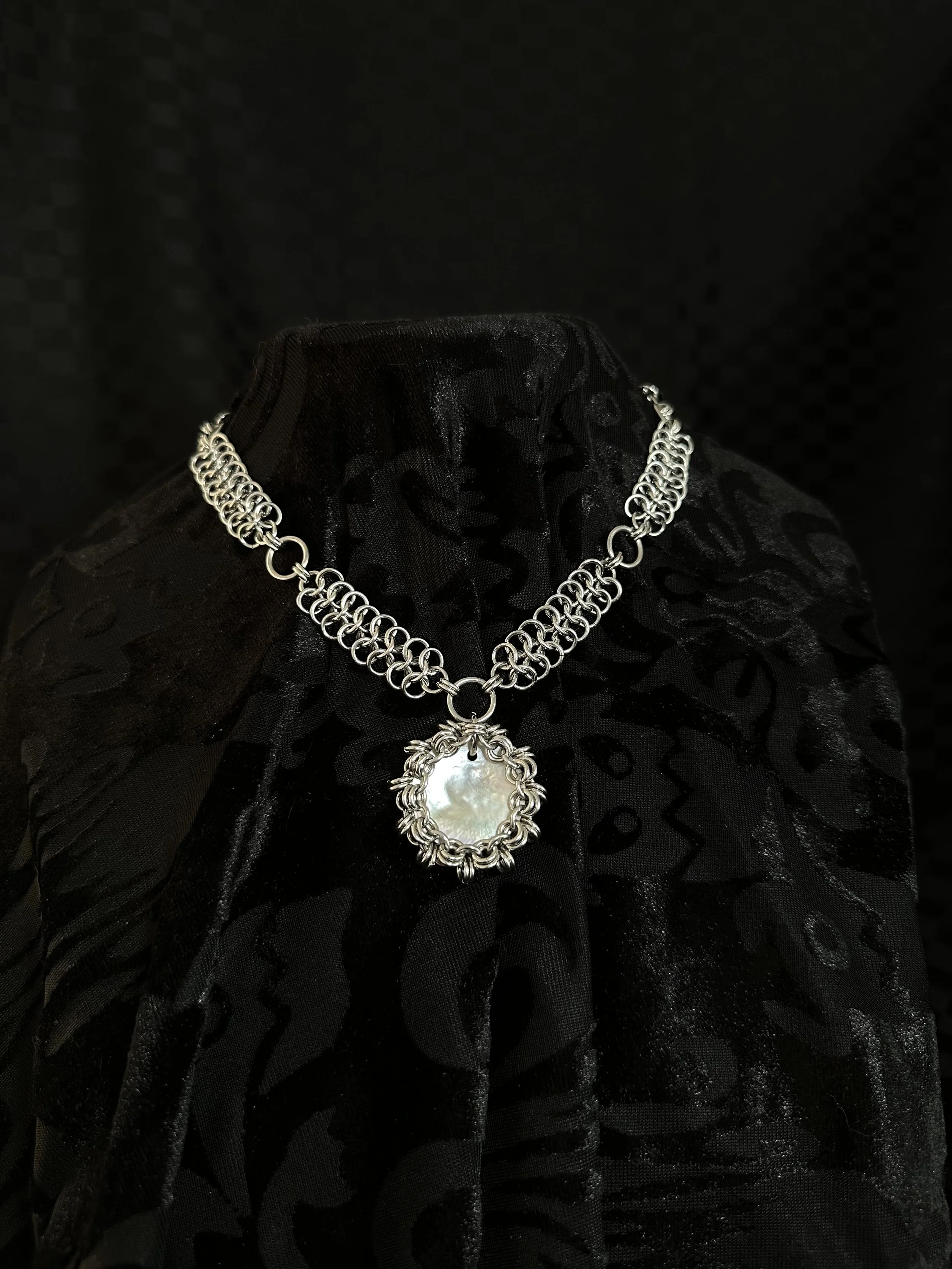 Reversible Shell Necklace