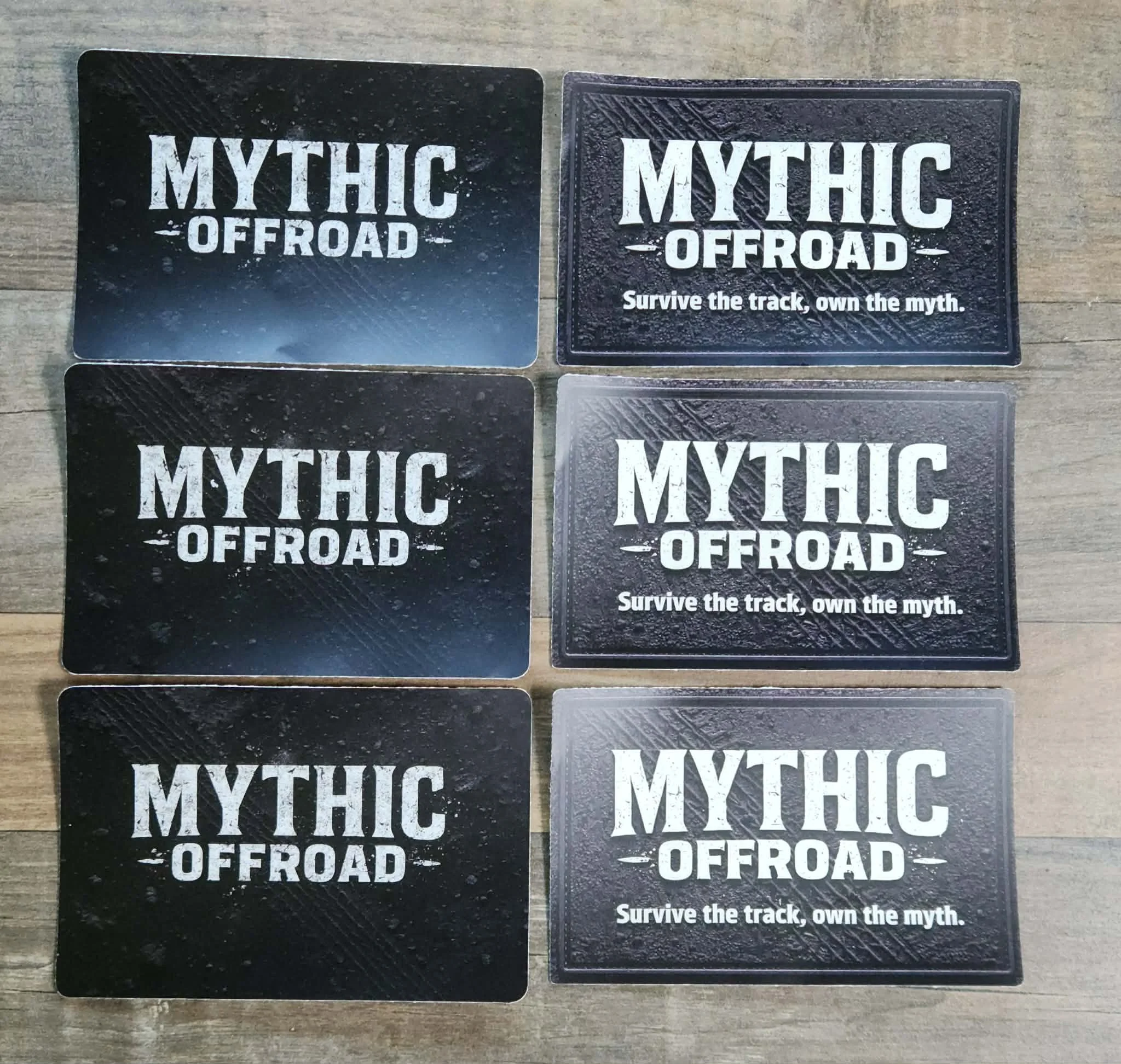 Mythic Offroad Sticker Pack