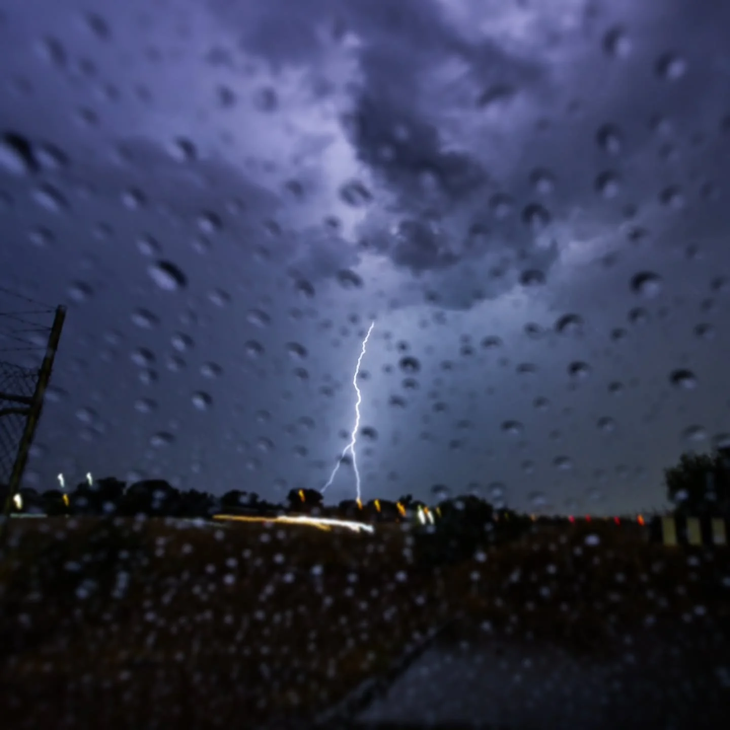 Caught the end of a 5am storm wish I had got out of bed earlier. Swipe for BTS #storms #lightning #canon #lrtimelapseprotimer