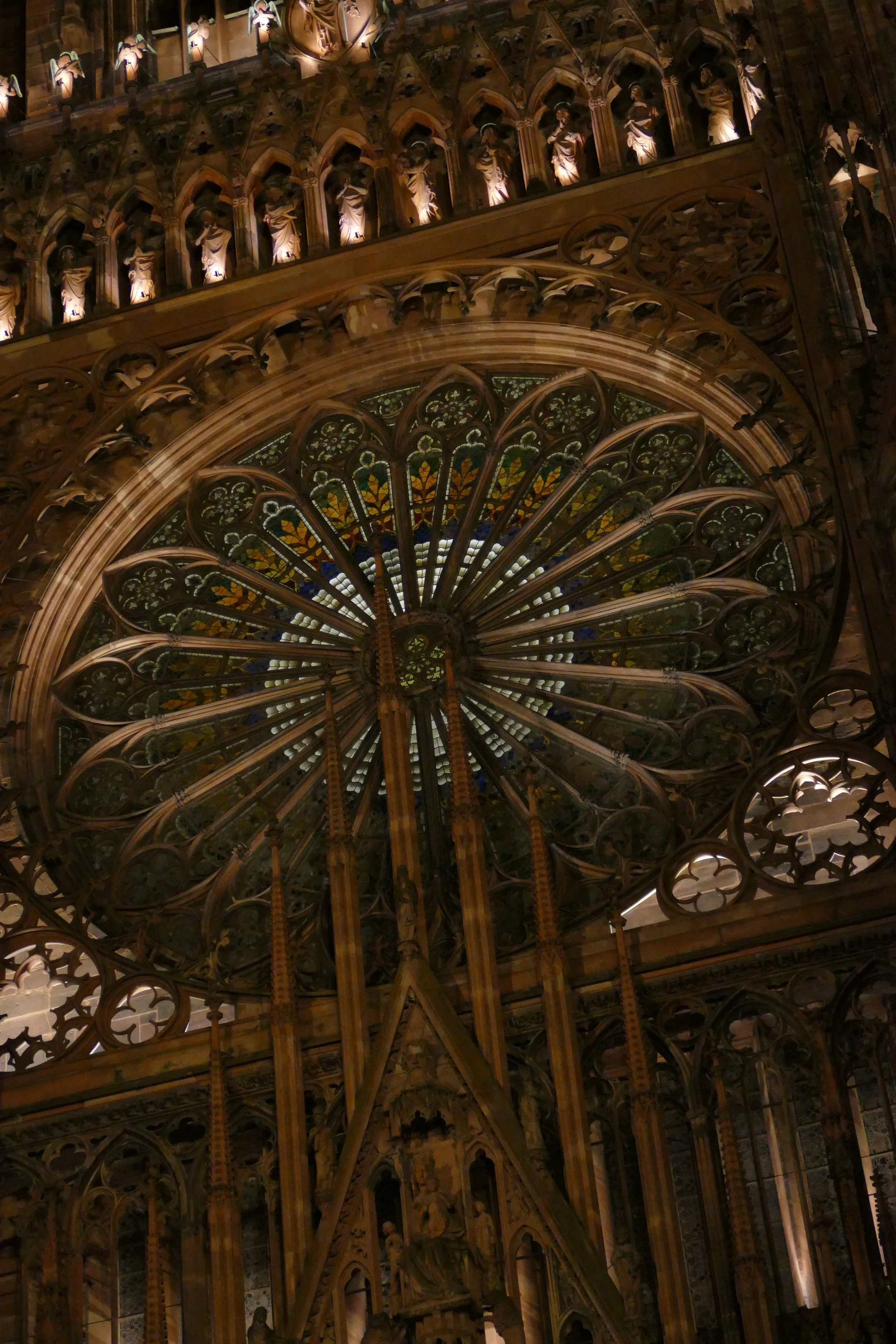 Cathédrale de Strasbourg de nuit zenner antoine
