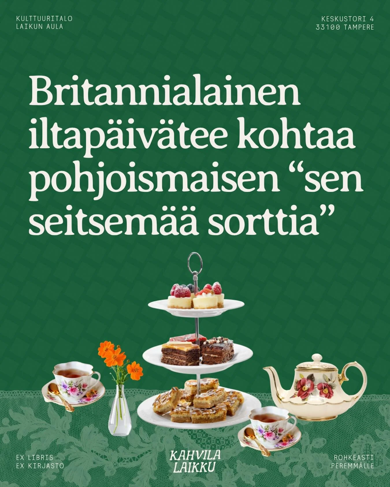 Joko olet kokeillut Sen seitsem&auml;&auml; sorttia -iltap&auml;iv&auml;teet&auml;mme?

Sen seitsem&auml;&auml; sorttia tarkoittaa vanhaa suomalaista ja pohjoismaista kestitsemisen perinnett&auml;, jossa p&ouml;yt&auml;&auml;n katetaan v&auml;hint&au