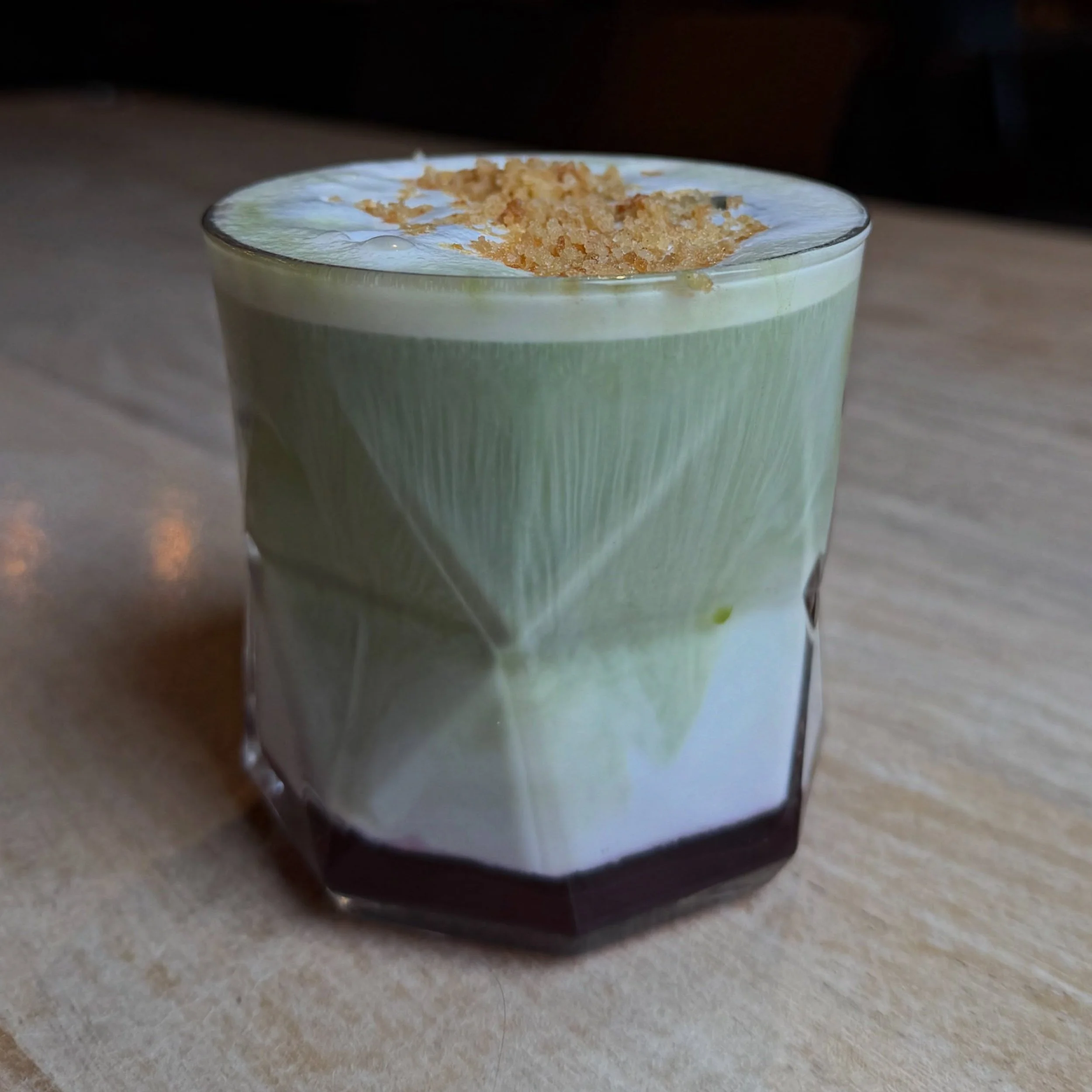 Your favourite cheesecake just got a coffee shop makeover 🫐☕️🤎

Our Blueberry Cheesecake matcha is made with sweet blueberry flavour, creamy cream cheese cold foam and finished with a buttery biscuit crumb. Rich, indulgent and basically dessert in 