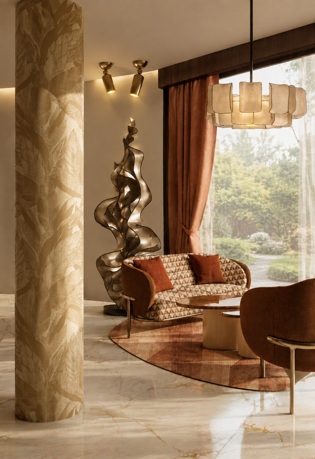 Entrance Seating Lounge, primarily a waiting zone for part-time staff and other visitors.