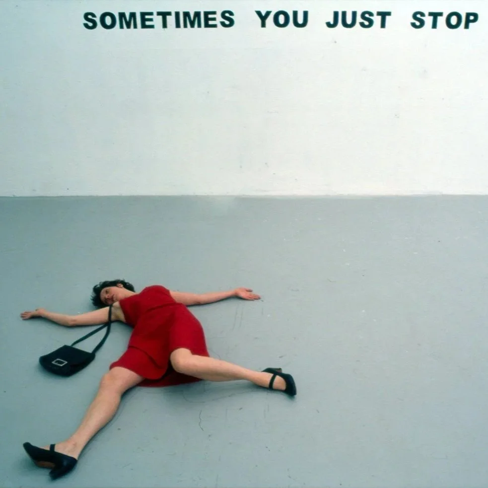 Sometimes you just stop