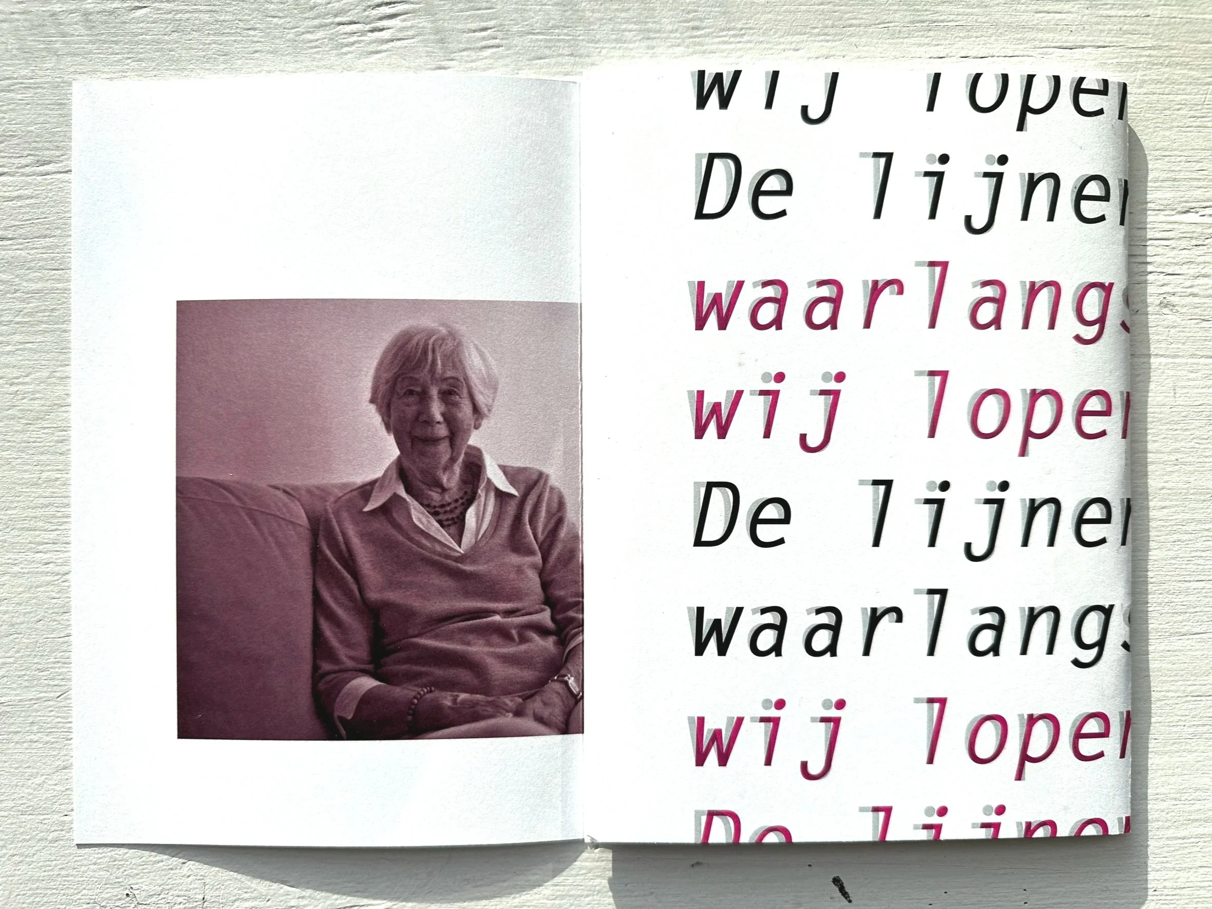 De lijnen waarlangs wij lopen