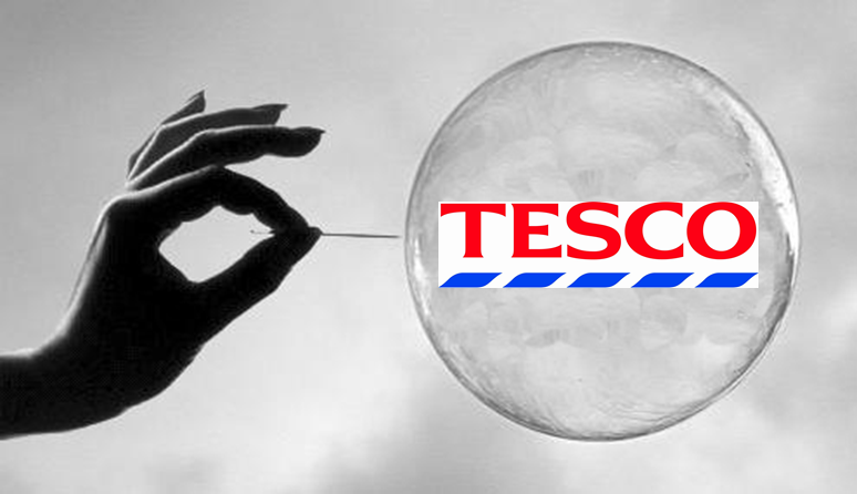 The bursting of the Tesco bubble. When it comes to Customer Experience, bigger does not necessarily mean better!