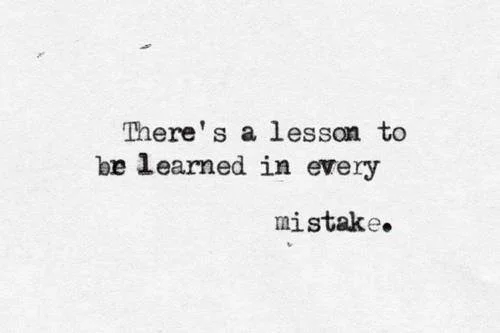 Acknowledge, Apologise, Address - the 3 A's of dealing with mistakes!