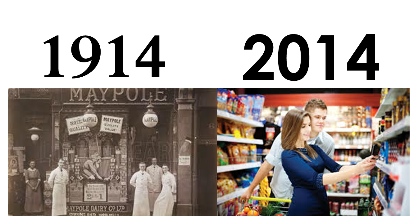 1914 Vs 2014: When was the best time to be a customer?