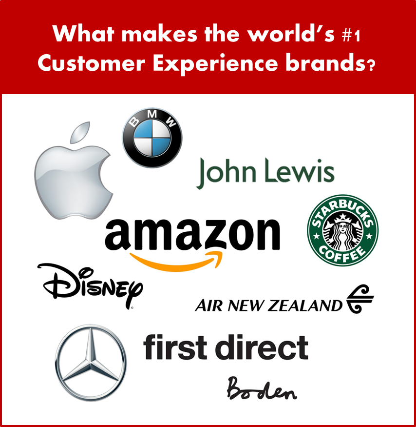 What makes the the worlds #1 Customer Experience brands?