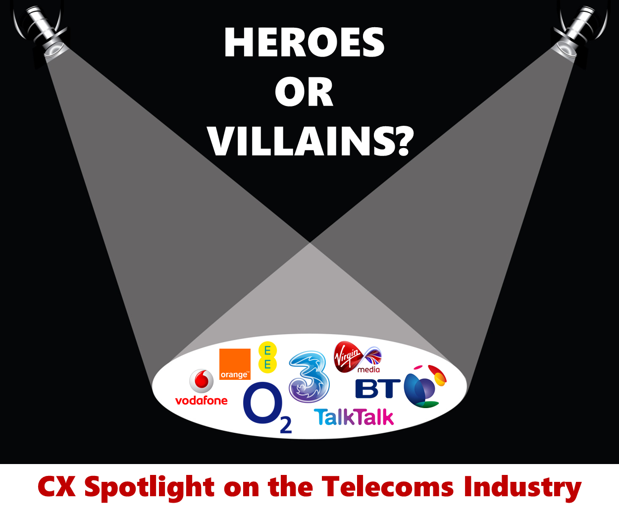 Heroes or Villains? Customer Experience Spotlight on the Telecoms Industry