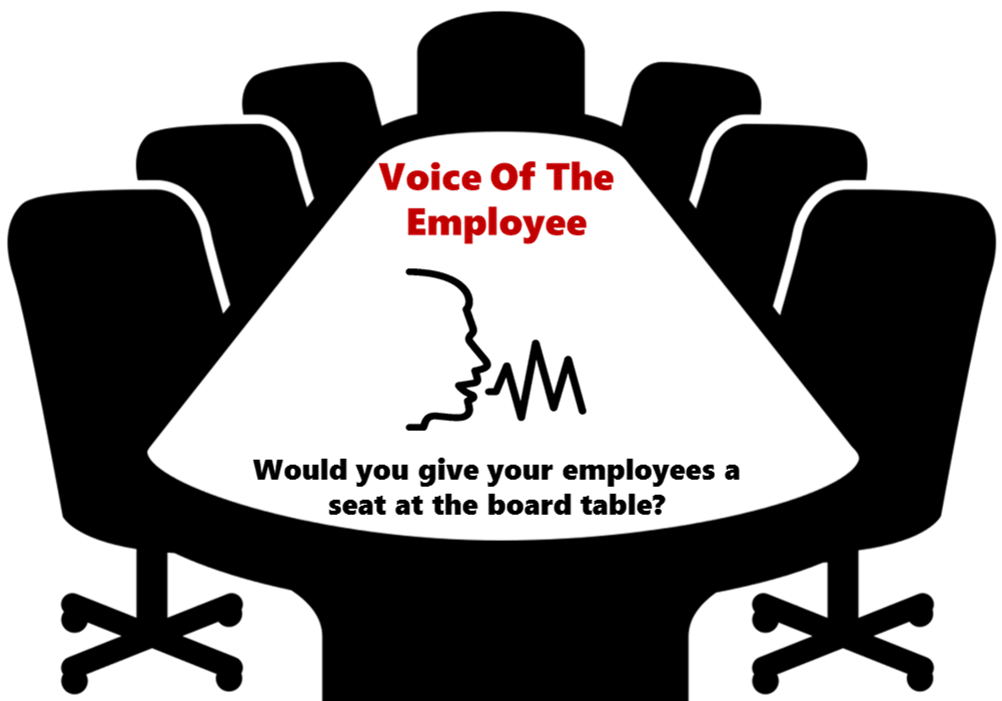 Voice of the Employee (VOE) - Would you give your employees a seat at the board table?