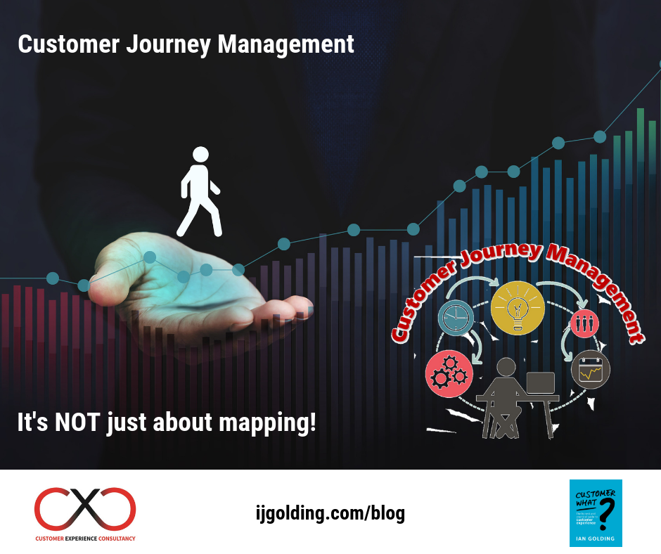 Customer Journey Management - it's not just about the mapping!