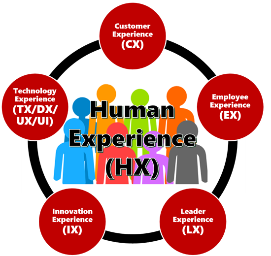 The Human Experience (HX) - the result of all other experiences