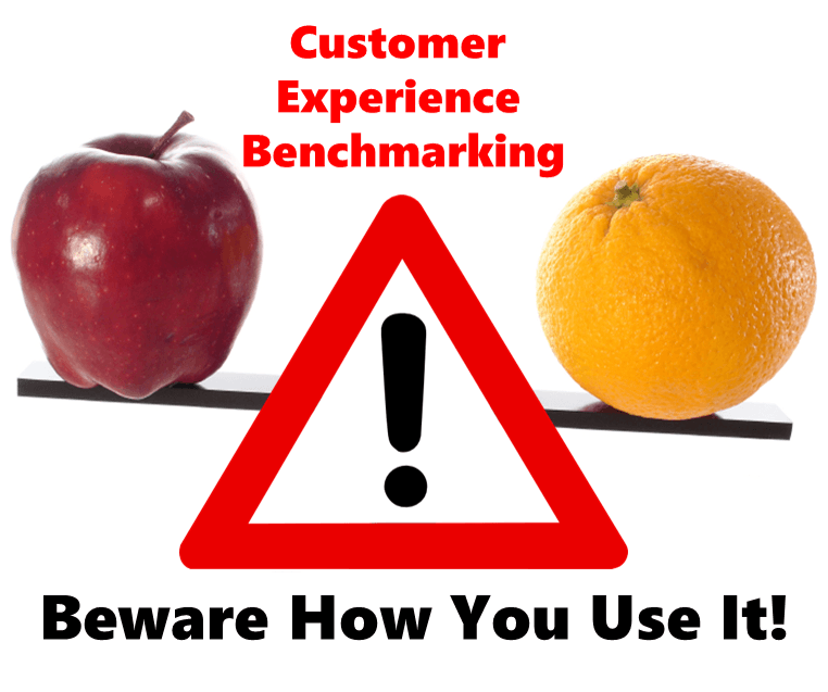 Customer Experience Benchmarking: beware how you use it!