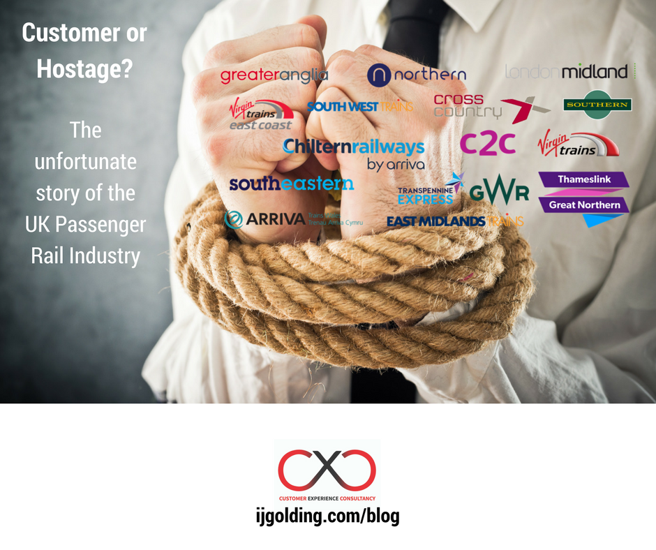 Customer or Hostage? The unfortunate story of the UK passenger rail industry