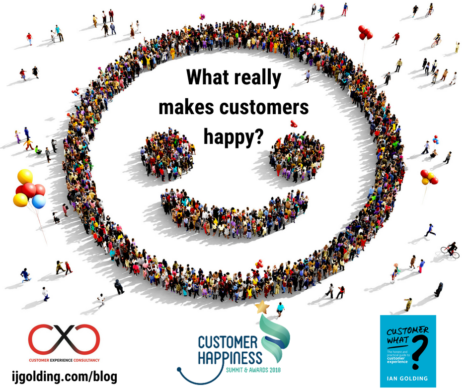 What really makes customers happy?