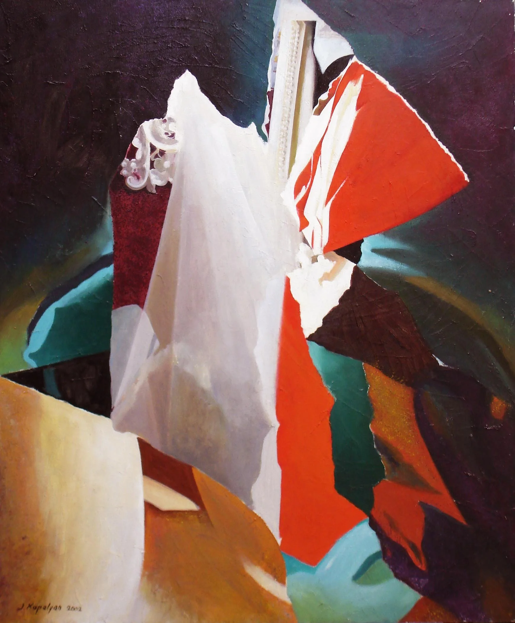 Iceberg (2002) - Oil on canvas, 90 × 70 cm