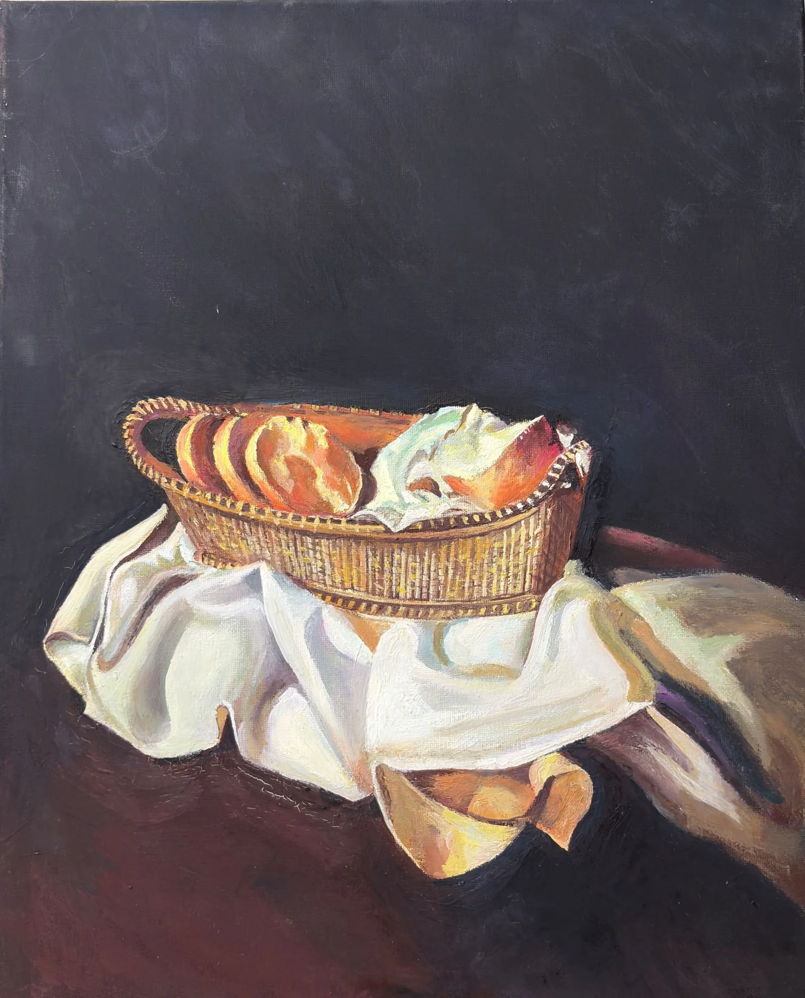 The Basket of Bread, 1926 (After Dalí)