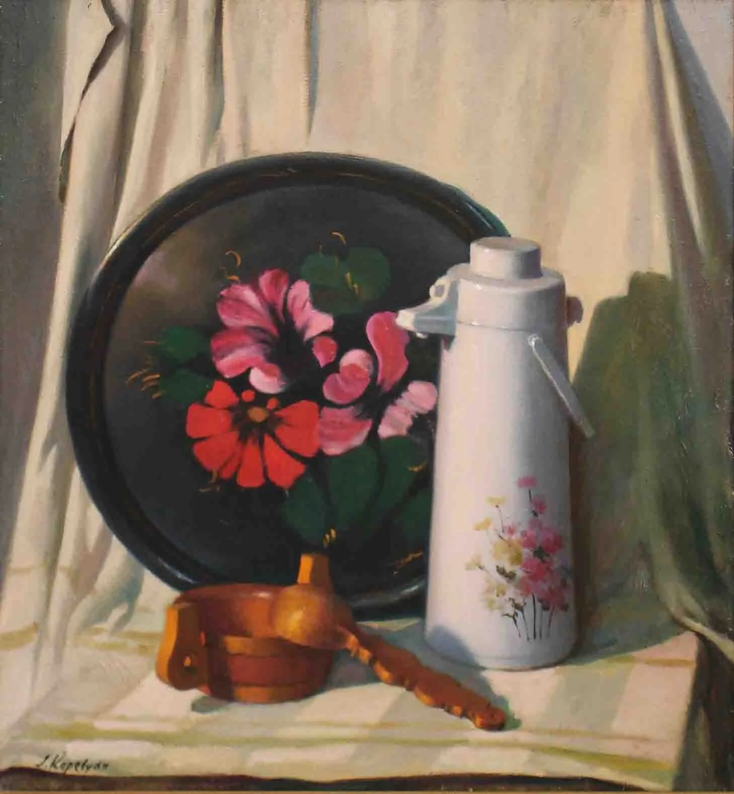 Still Life with Thermos Flask
