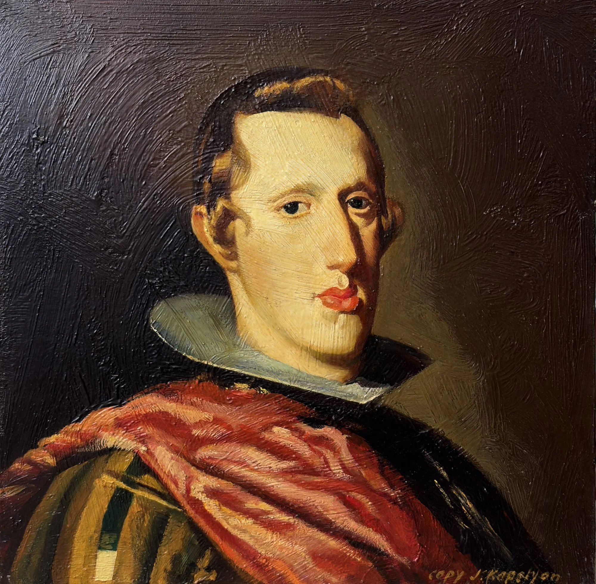 Philip IV in Armour (After Velázquez)