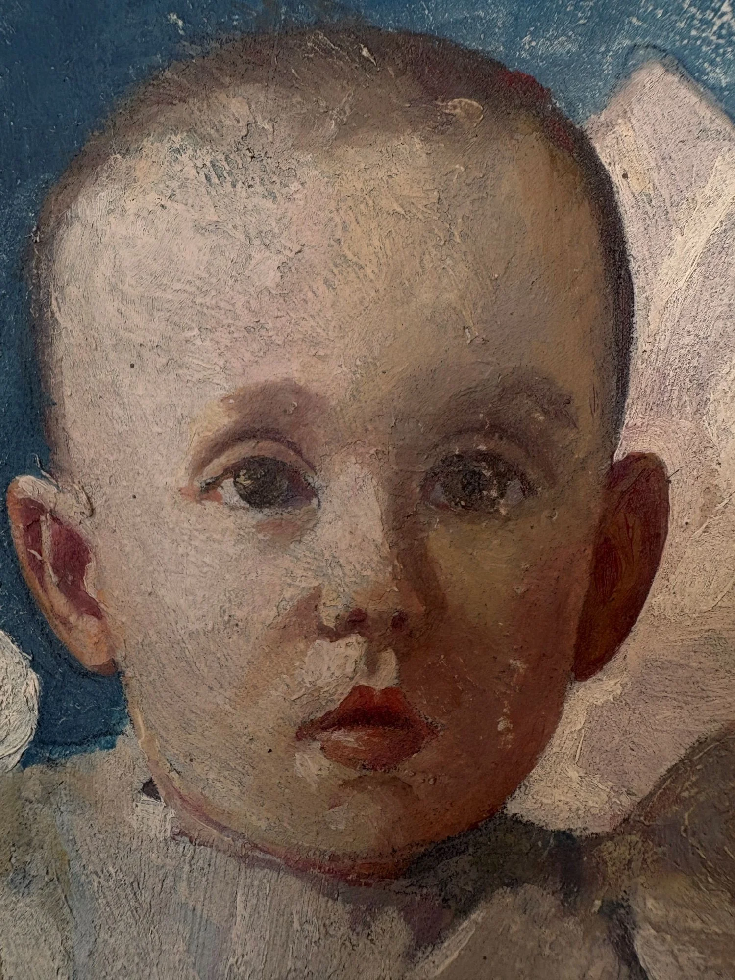 joseph-kapelyan-acrylic-painting-Little-Girls-fragment-baby.jpg