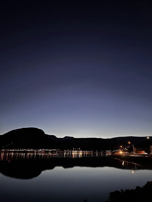 Skutulsfjörðurinn á stofuvegginn