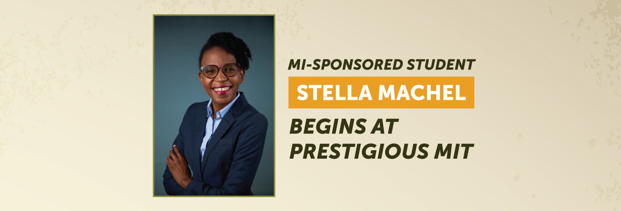 MI-Sponsored Student Headed to Prestigious MIT