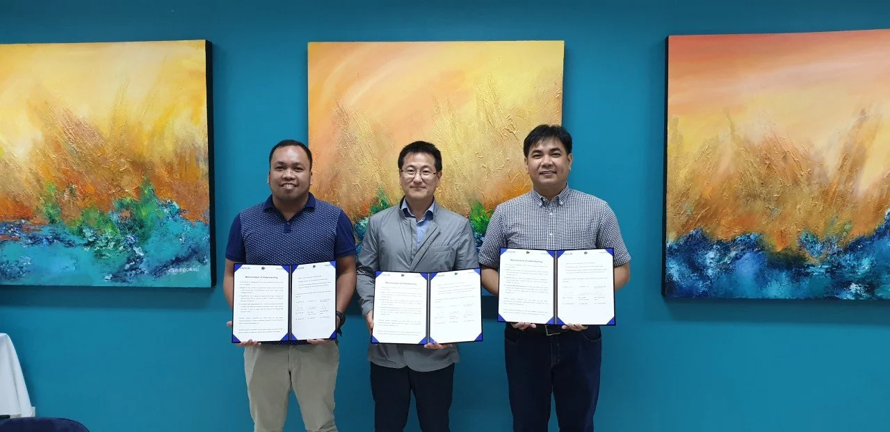 Collaboration MOU between DAEEUN, Lux Illimina Verde Energy Solutions, and OceanPixel