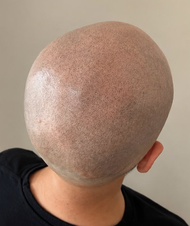 Shaven look