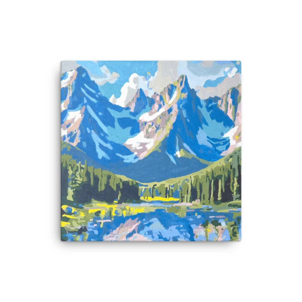 Somewhere Beneath the Ribs — Canvas
