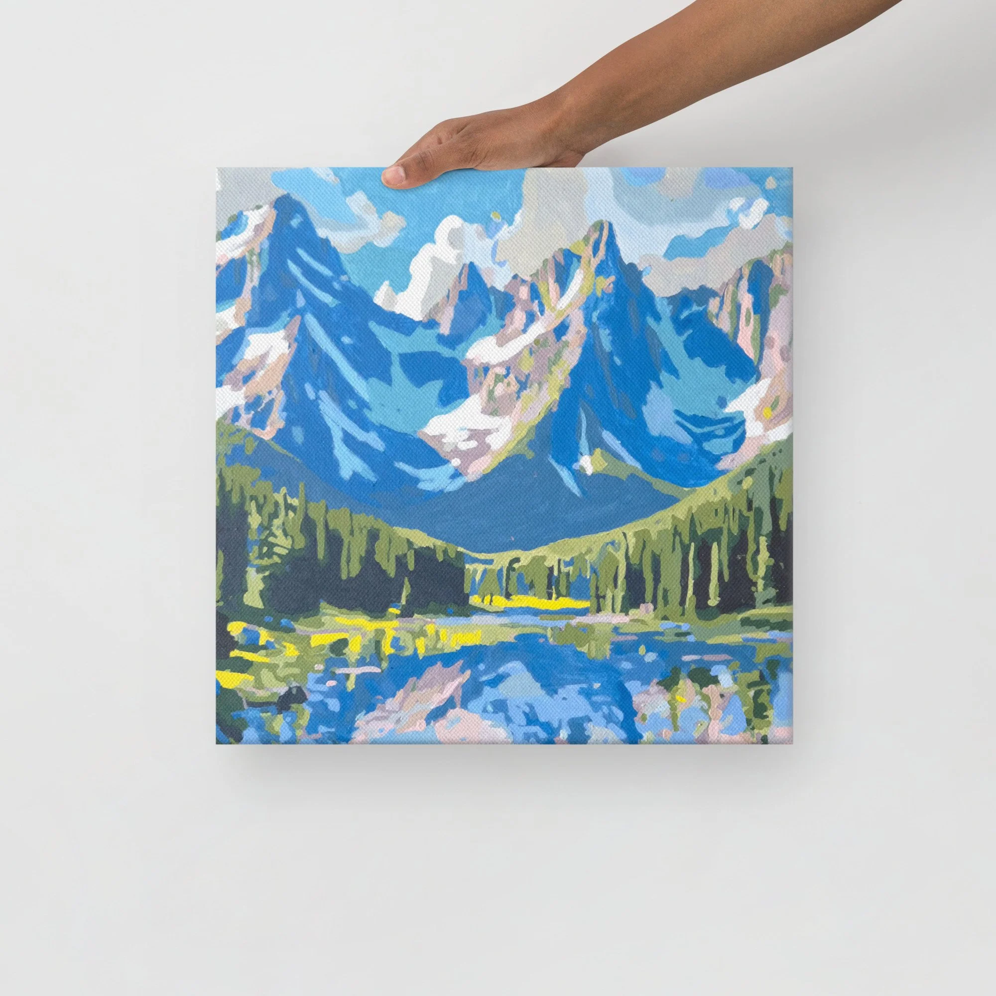 Somewhere Beneath the Ribs — Canvas