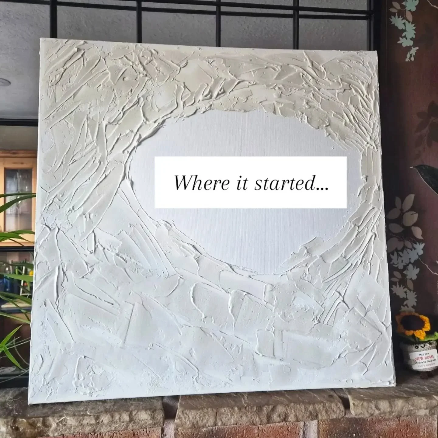 The Gravity of You.

It started as an opening.

Then I kept building around it.
Layer after layer. Darker, heavier, until the space around the figures began to pull.

The Gravity of You is about what it is to be loved by a narcissist.

Not the moment