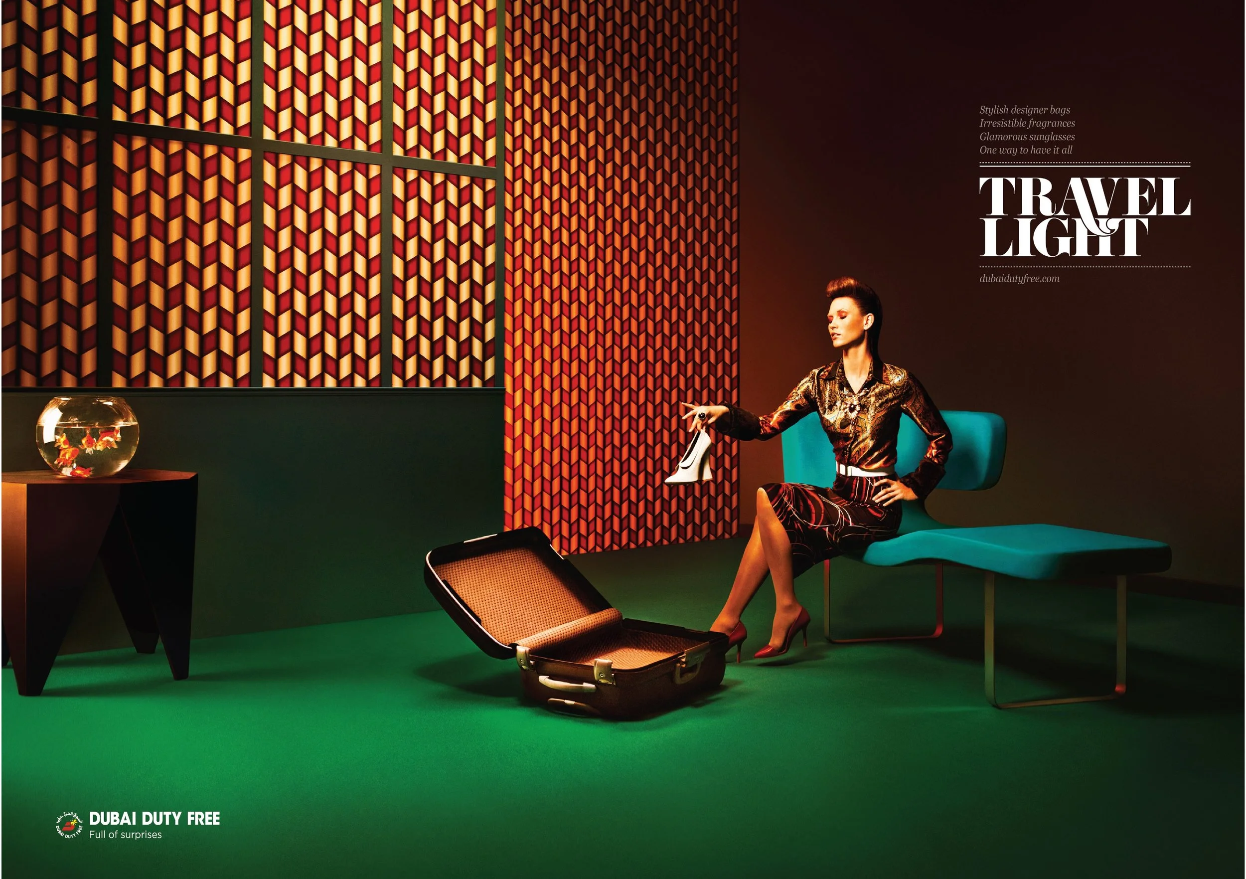 Dubai Duty Free Print Campaign by Prasad Pradhan, shortlisted at MENA Cristal Awards and Dubai Lynx 2012